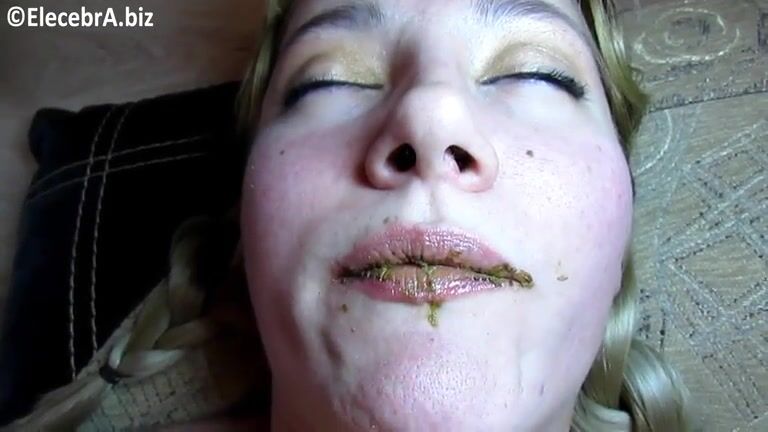 Elecebra swallows his shit and piss XXX Porn Video