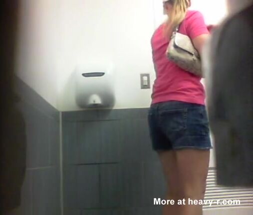 Toilet pooping girl filmed on the hidden cam XXX Porn Video